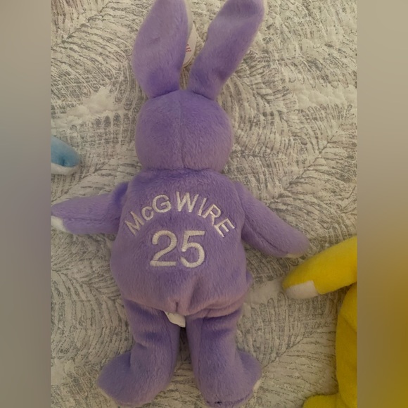🐰⚾️ RARE RETIRED SALVINO’S BAMM BUNNIES ENTIRE SET OF 6 BASEBALL BUNNIES! MWMT! - Picture 7 of 15